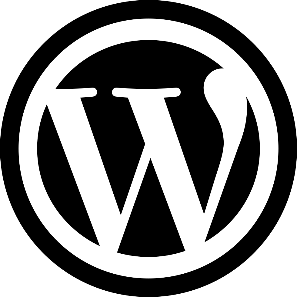 Png File - Wordpress Logo Transparent Png (980x980), Png Download