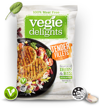 Health Star Rating - Vegie Delights Not Burger (430x462), Png Download