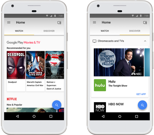 Google Home App Ui - Google Home Mobile App (1000x463), Png Download