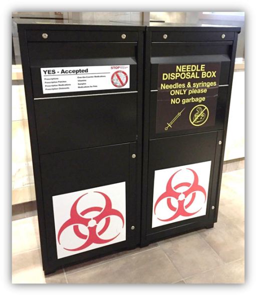 These Disposal Sites Offer A Free, Safe And Convenient - Limitless Tat-257 Biohazard Vinyl Decal Sticker (522x600), Png Download