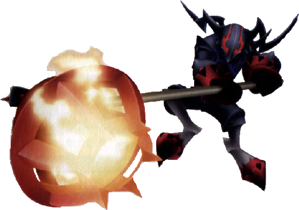 Iron Prisoner Iv - Iron Imprisoner Kingdom Hearts (610x453), Png Download