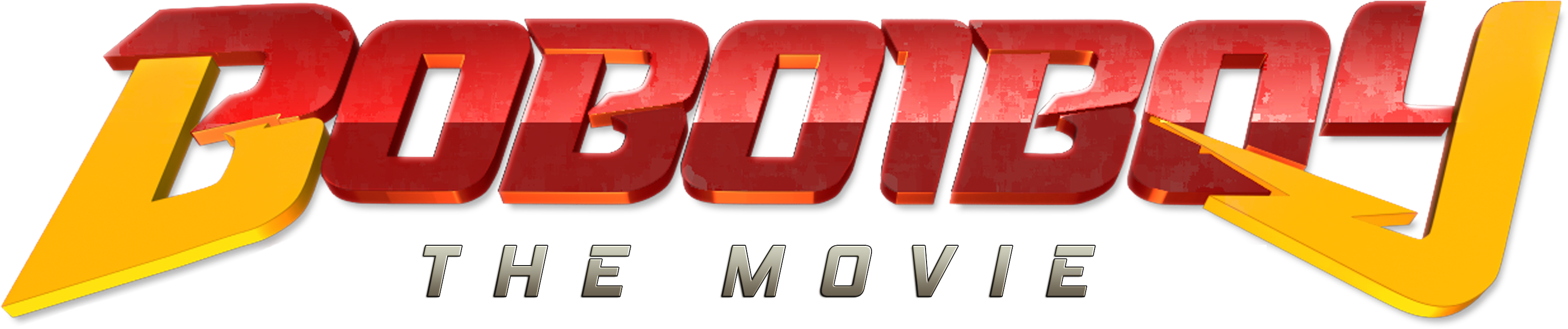 Bbb The Movie Logo - Boboiboy: The Movie (3163x664), Png Download