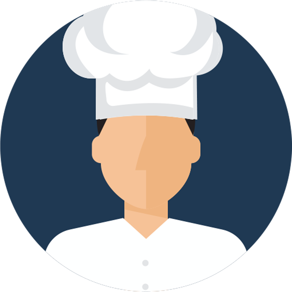 The Chef Changes At Each Location - Emblem (1200x1200), Png Download