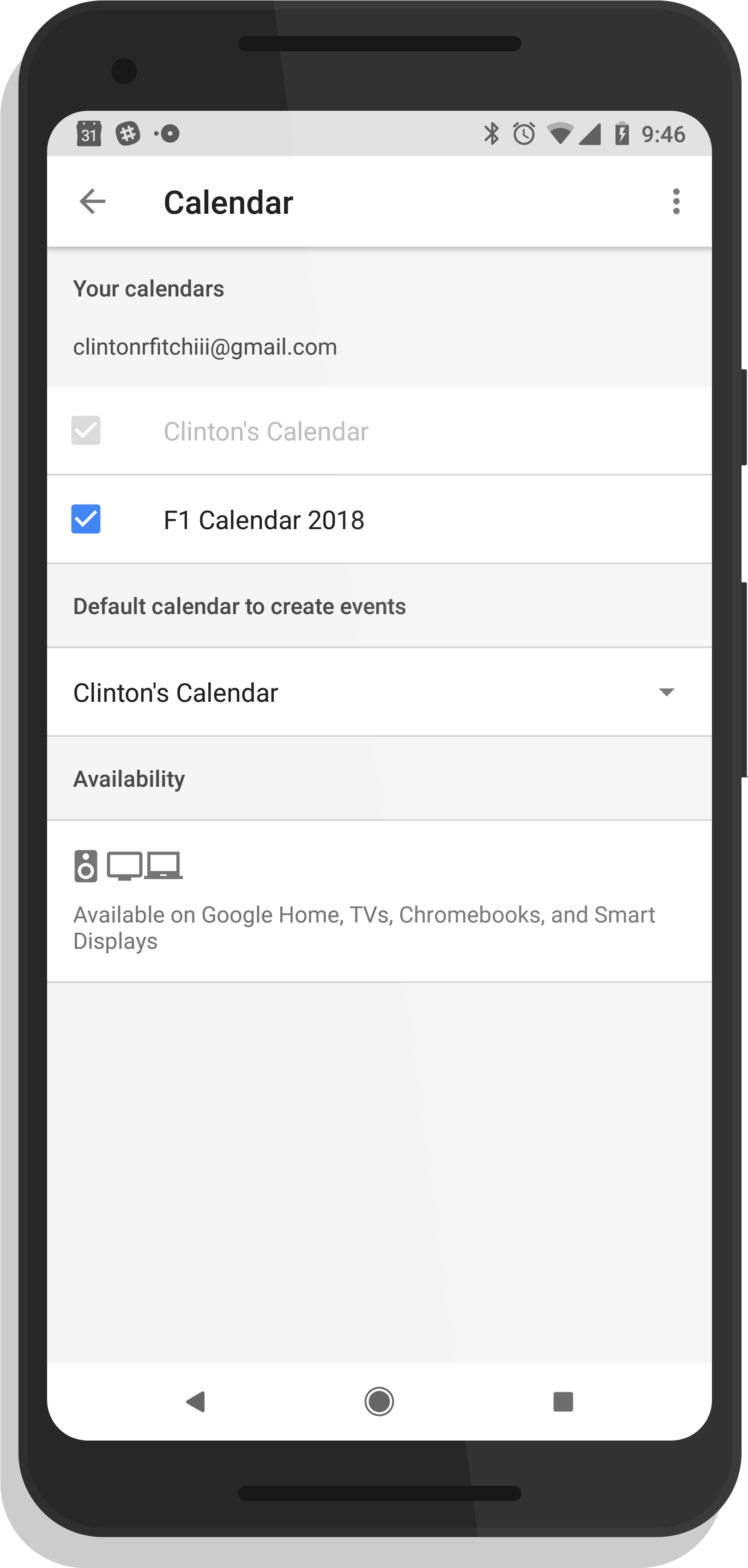 Ical Support In Google Home - Google Home (2134x3840), Png Download