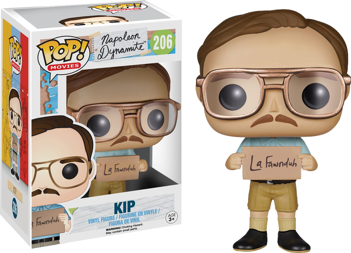 Kip Pop Vinyl - Napoleon Dynamite Funko Pops (700x504), Png Download