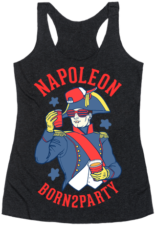 Napoleon Born2party Racerback Tank Top - Training To Be A Magical Girl (484x484), Png Download