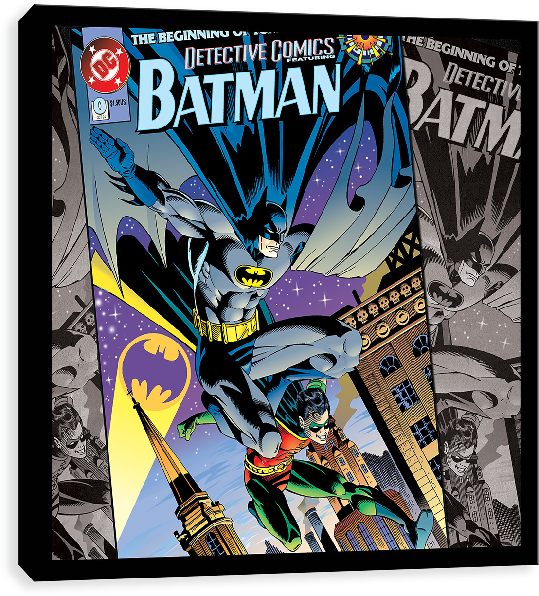 Batman And Robin Leap - Batman Zero Hour Tp (paperback) (1280x1280), Png Download