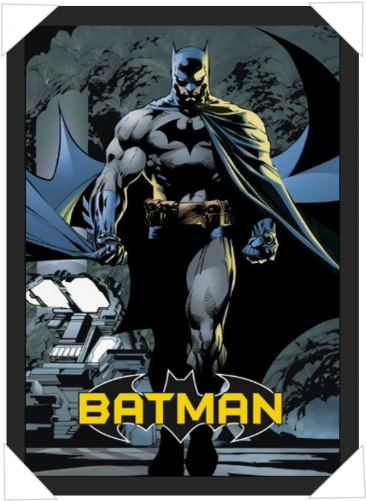 #415 - Batman Comic Poster (500x500), Png Download