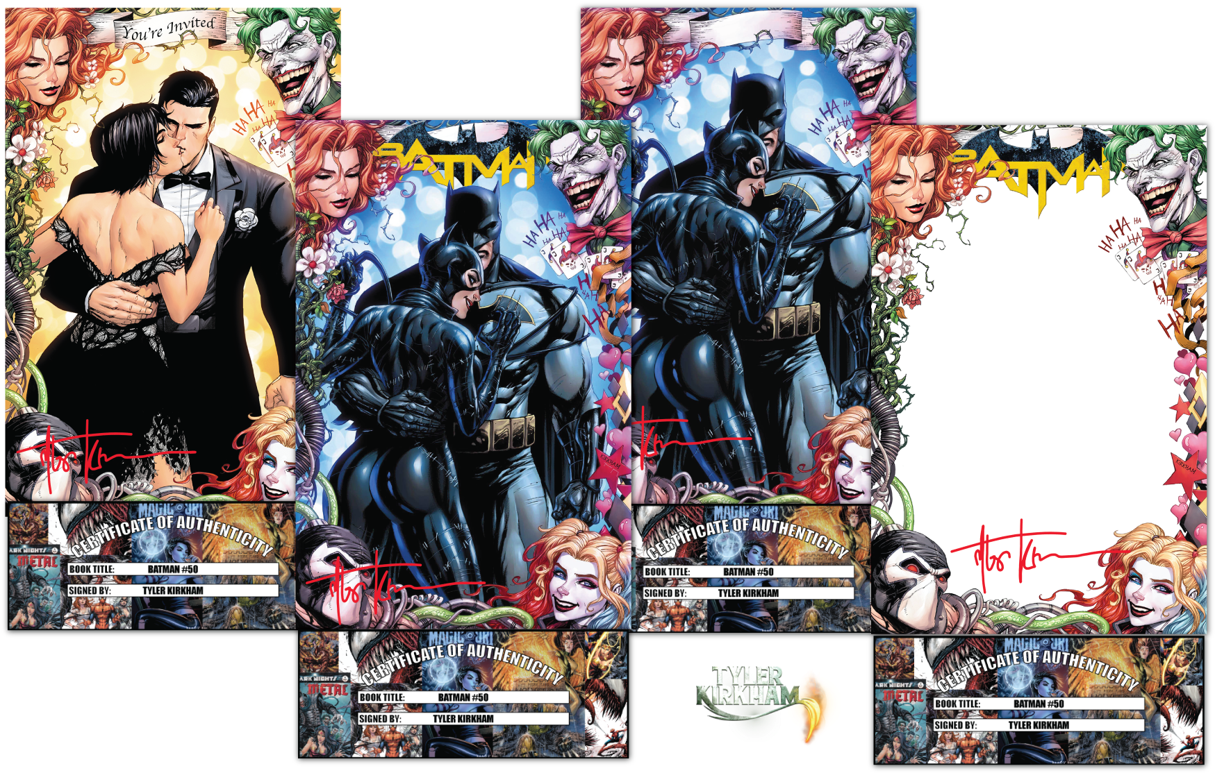Batman - Tyler Kirkham Batman 50 (1783x1120), Png Download