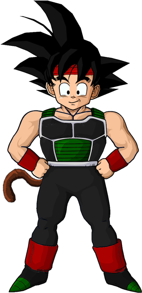 Bardock Jr By Robbyc7-d34og79 - Saiyan Armor (632x1264), Png Download