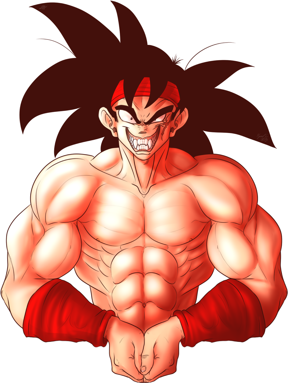 [dbz Fanart] Flexin' Bardock - Bardock Fan Art (986x1280), Png Download