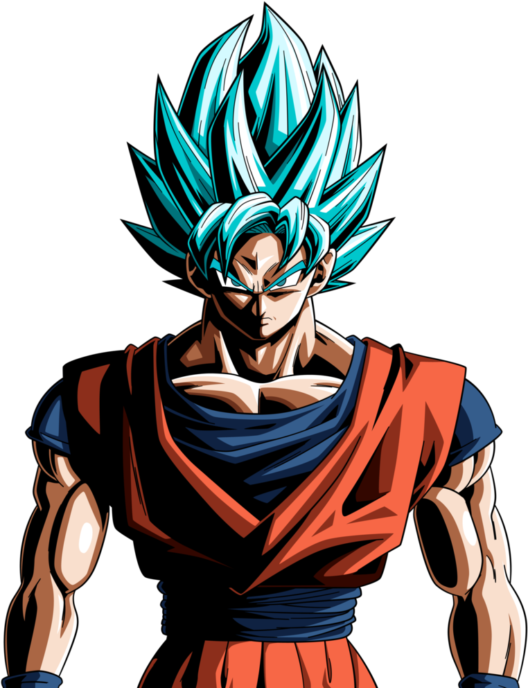Ssj Blue Goku V2 Alt Palette By Rayzorblade189 On (799x1000), Png Download
