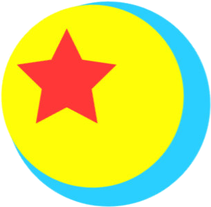 Pixar Ball Side - Pitbull Pride (376x326), Png Download