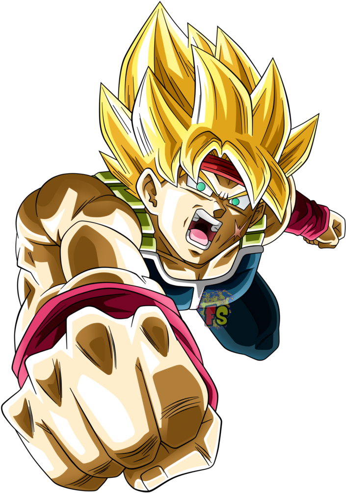 Bardock Ssj V4 - Dbz Dokkan Battle Render (728x1096), Png Download