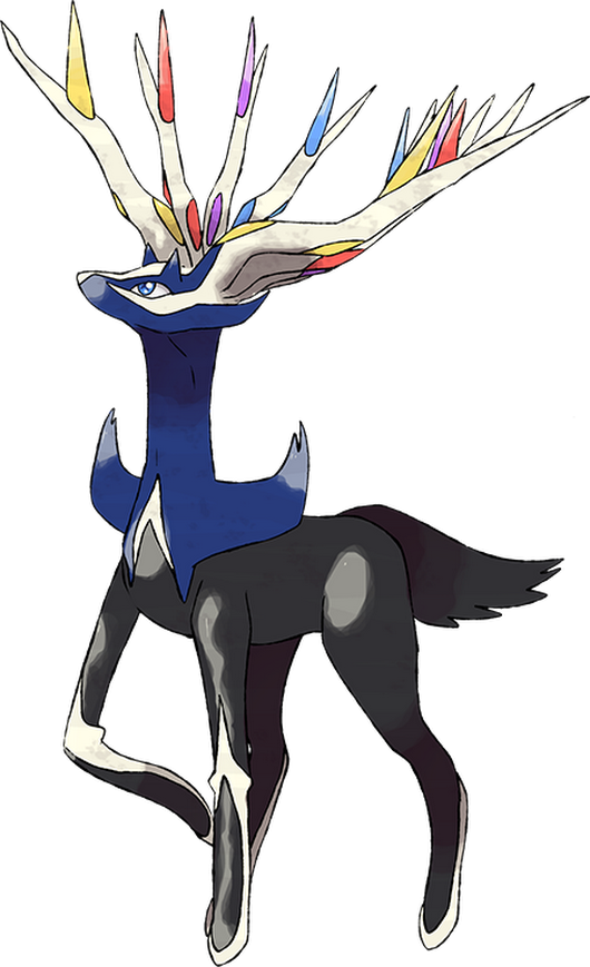Photo - Pokemon Png Xerneas (530x869), Png Download