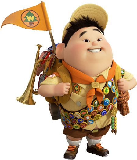 Russell - Russell Up Png (598x570), Png Download