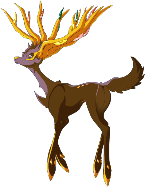 Xerneas, I Love You - Elk (500x618), Png Download