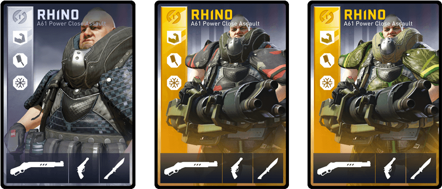 Rhino Loadout Cards (981x466), Png Download