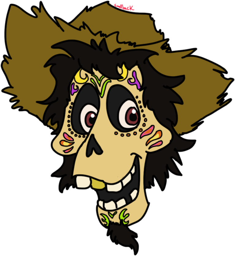 Youtube Film Pixar Art Transprent Png Free - Clipart Coco The Movie (870x919), Png Download