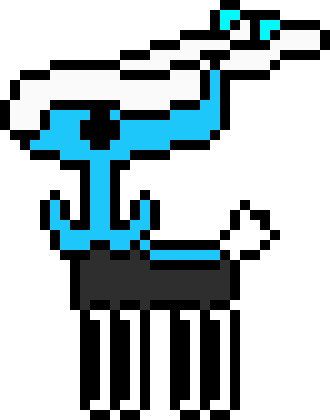 Cute Xerneas - Internet Explorer (330x420), Png Download