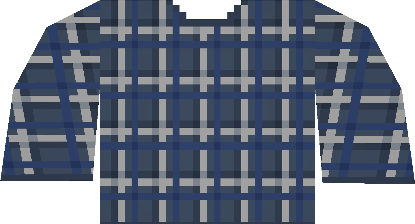 Plaid Blue Dark Shirt - Shirt (1536x1024), Png Download