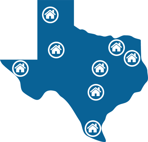 Choose A Texas Veterans Home - Texas Veterans Land Board (500x477), Png Download