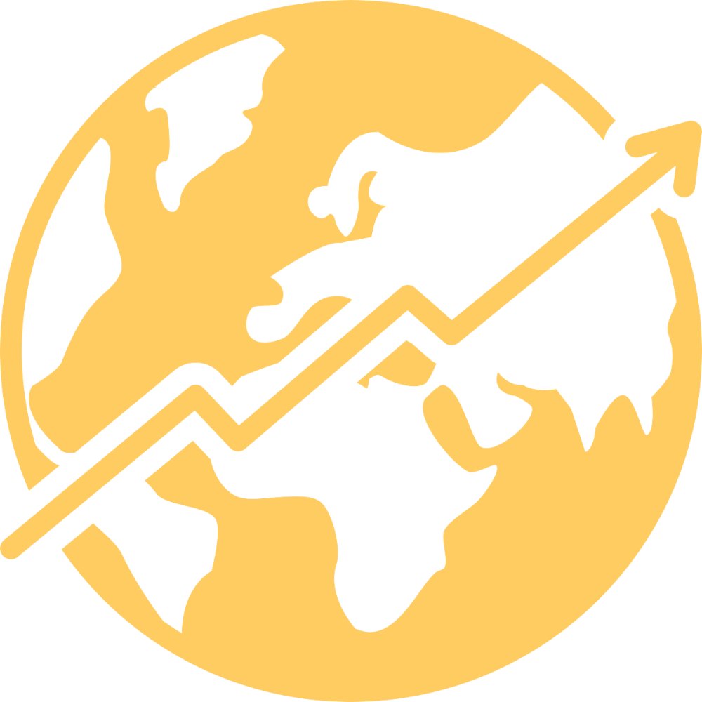 World Minimalist Icon Png (1000x1000), Png Download