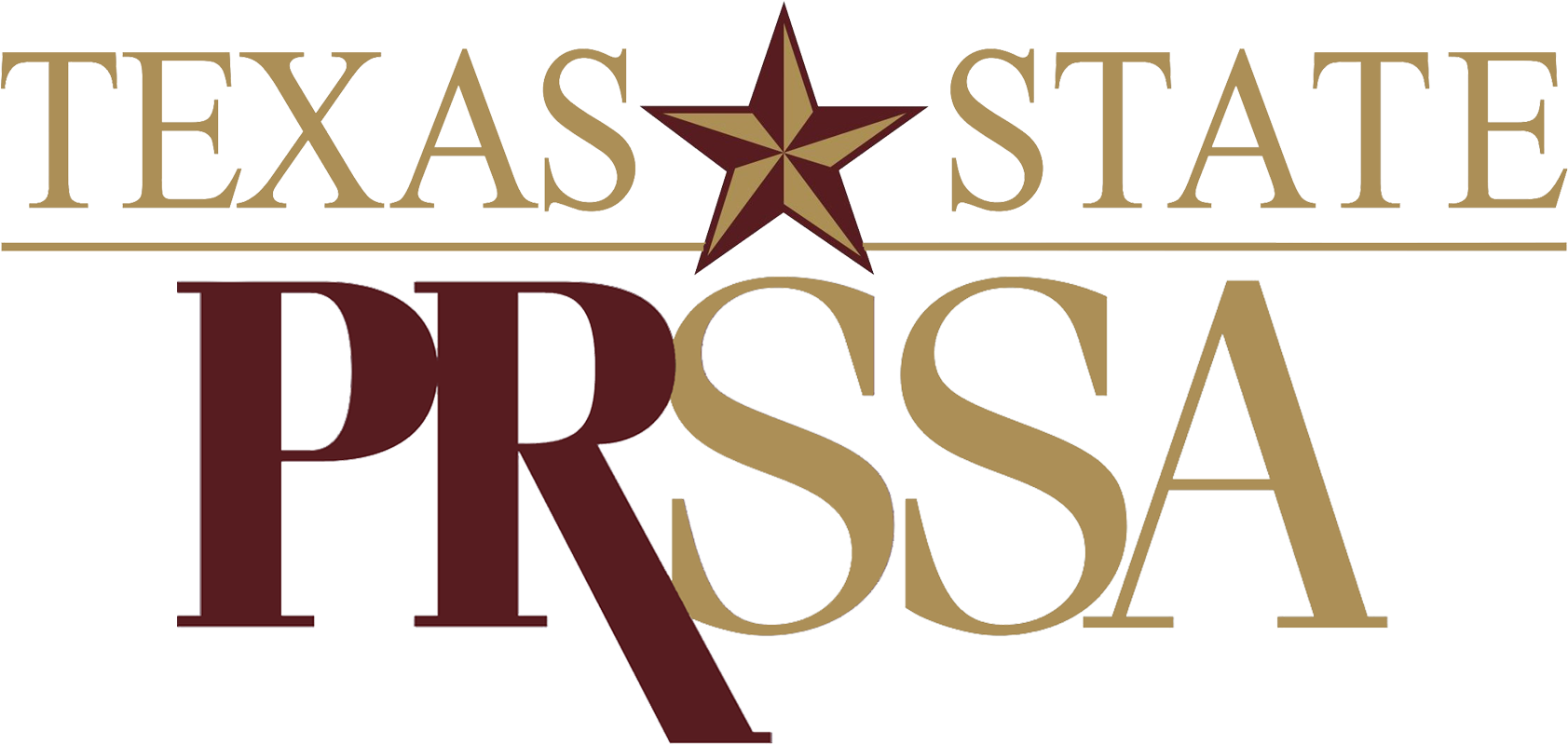 Txst Public Relations Student Society Of America - Texas State University Clipart (1713x823), Png Download