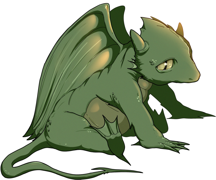 ← Baby Dragon - Cartoon (1024x724), Png Download