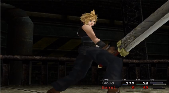 If You're Playing The Re-release Of Final Fantasy Vii - Video Game (800x450), Png Download