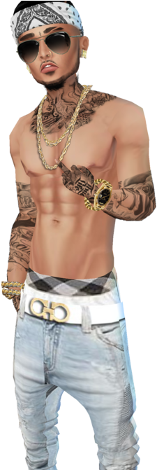 Uploaded 2 Years Ago - Imvu Girls With No White Background (670x670), Png Download