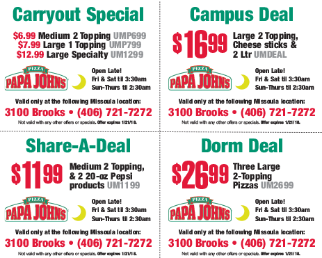 Print And Redeem - Papa Johns (463x371), Png Download