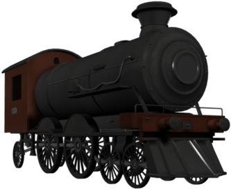 I've Added A Quick Colour Texture To Block It Out - Locomotive (640x480), Png Download