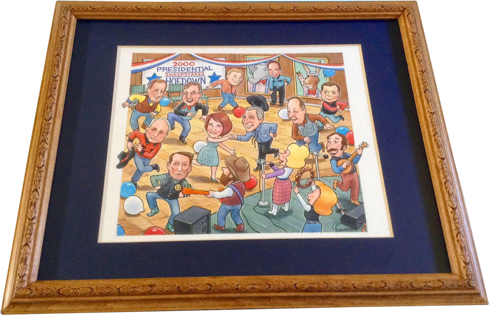 George Bush, John Mccain Presidential Sweepstakes Hoedown - George W. Bush (1979x1979), Png Download