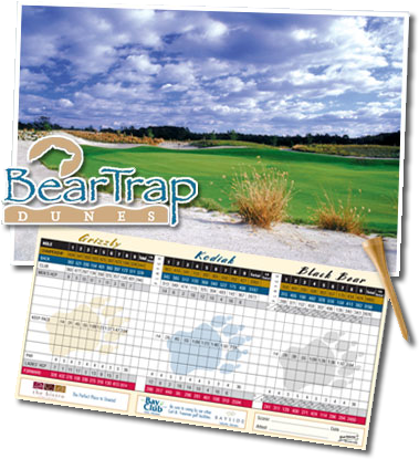 Score Card - Bear Trap Dunes (400x425), Png Download