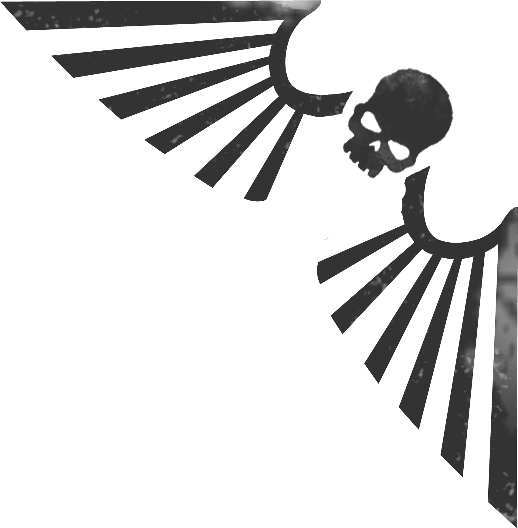 Download Imskullwingwhite - Aquila Warhammer 40k Tattoo | Transparent ...
