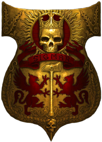 Warhammer Clipart Empire Man - Warhammer Fantasy Empire Symbol (400x517), Png Download