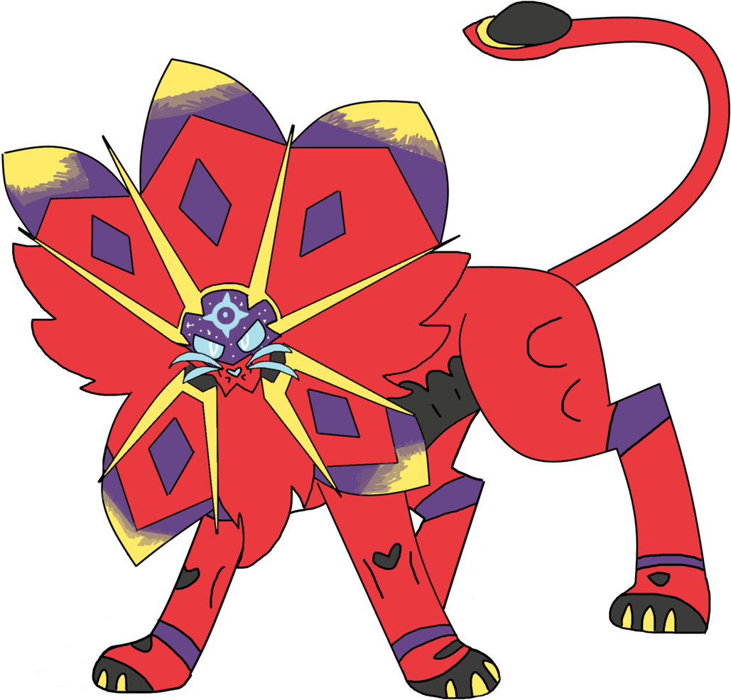 Solaris The Shiny Sun Boye - Pokémon (1280x1034), Png Download