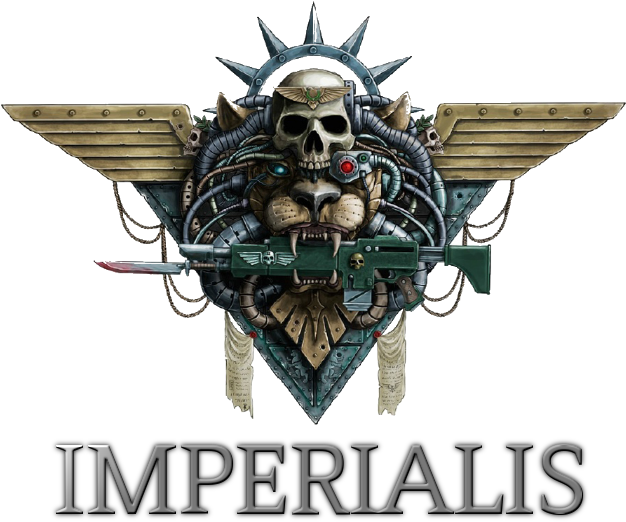 Post By Chaplain Lightning On Feb 26, 2017 At - Astra Militarum Crest (1000x600), Png Download