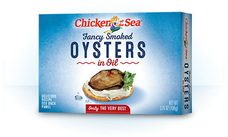 Smoked Oysters In Oil - Smoked Oyster In Oil (467x282), Png Download
