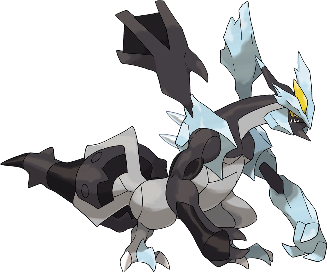 01 Of - Pokemon Kyurem (1280x1280), Png Download