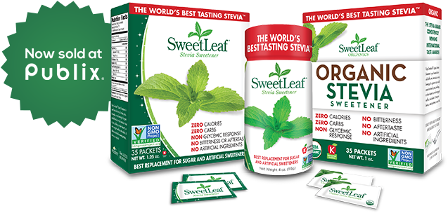 Sweet News For You And Your Family - Sweetleaf - Organic Stevia Sweetener - 70 Packets (914x329), Png Download
