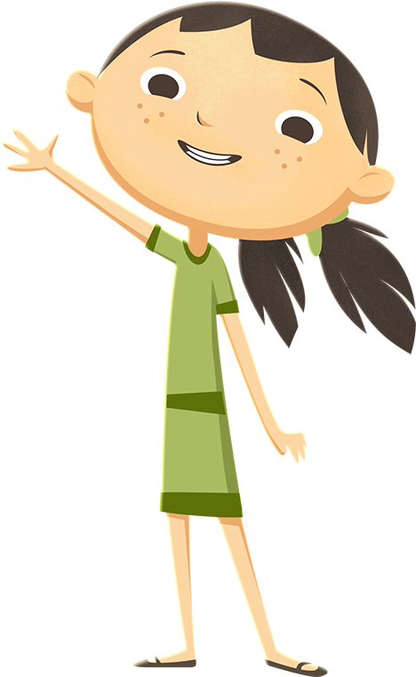 Justo A Tiempo Personajes Olive - Justo A Tiempo Personajes (640x770), Png Download