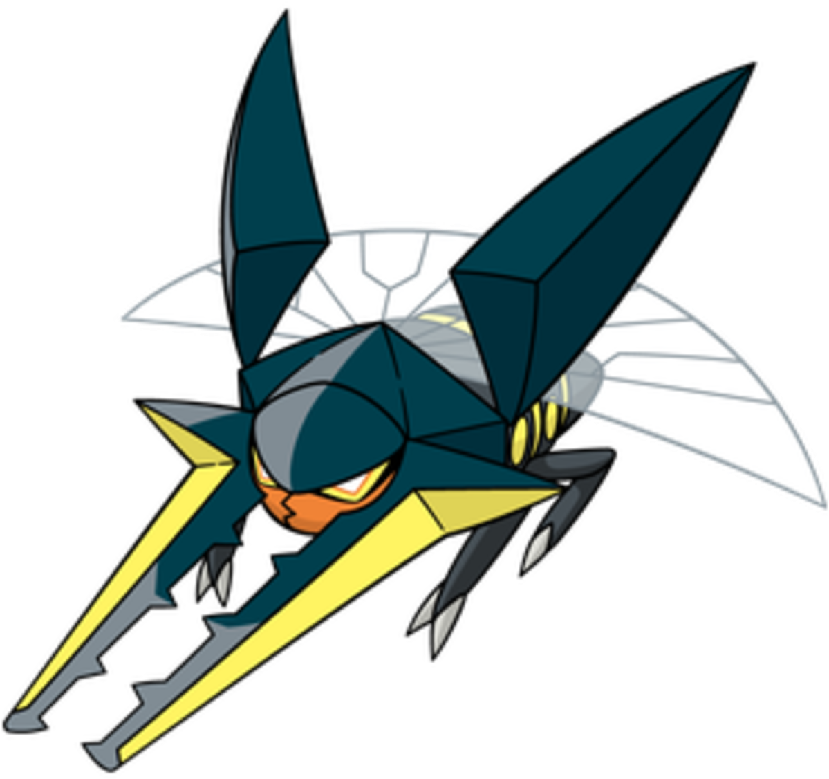 Lycanroc - Vikavolt Png (1200x1200), Png Download