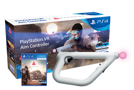 Ps Vr Spotlight - Playstation Vr Aim Controller Farpoint (440x368), Png Download
