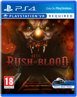 Psvr Blog 3for2 5 Playstation Vr - Ps4 Rush Of Blood (350x416), Png Download