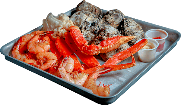 1/2 Lb Of Our Famous Steamed Shrimp Chilled And Served - Shuckin' Shack Oyster Bar (600x349), Png Download