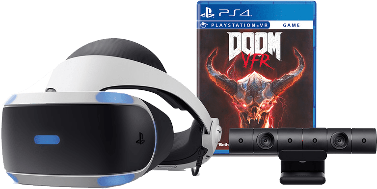 Día Que También Será Lanzado El Pack Anunciado, Y Podrá - Ps Vr Doom Bundle (1024x576), Png Download
