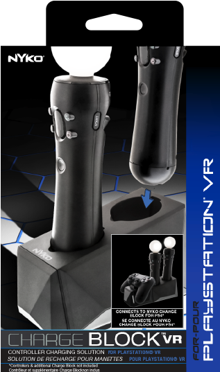 Charge Block Vr For Playstation®vr - Nyko Vr Charge Block (ps4) (1024x768), Png Download