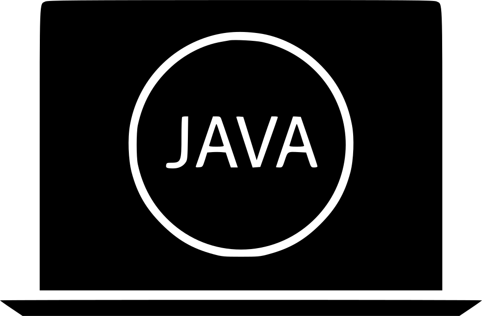 Java Laptop Code Development Comments - Laptop With Code Icon Free (980x642), Png Download